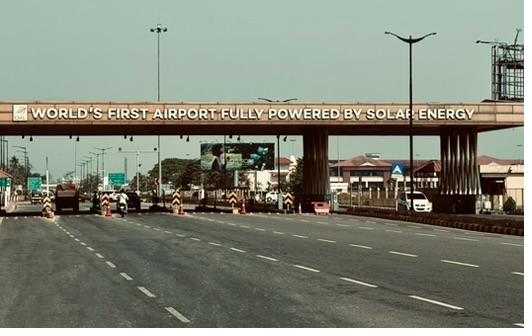 Cochin solar airport