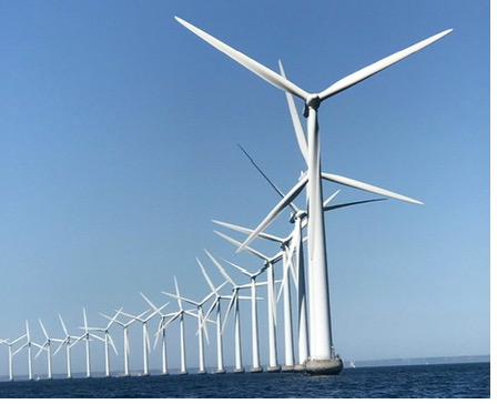 Middelgrunden offshore wind farm, Copenhagen